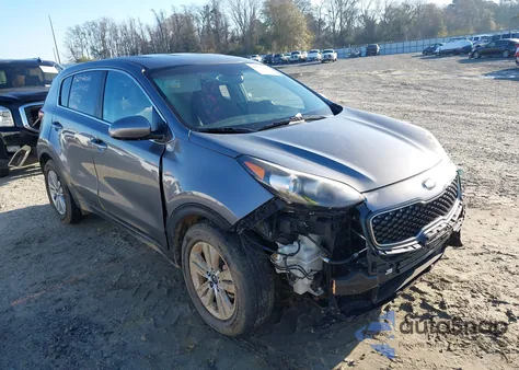 2018 Kia Sportage Lx из США, поврежденный, VIN KNDPM3ACXJ7487259